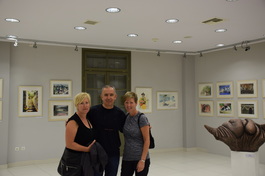 Gallery In Thessaloniki where Watercolour International 3 took place